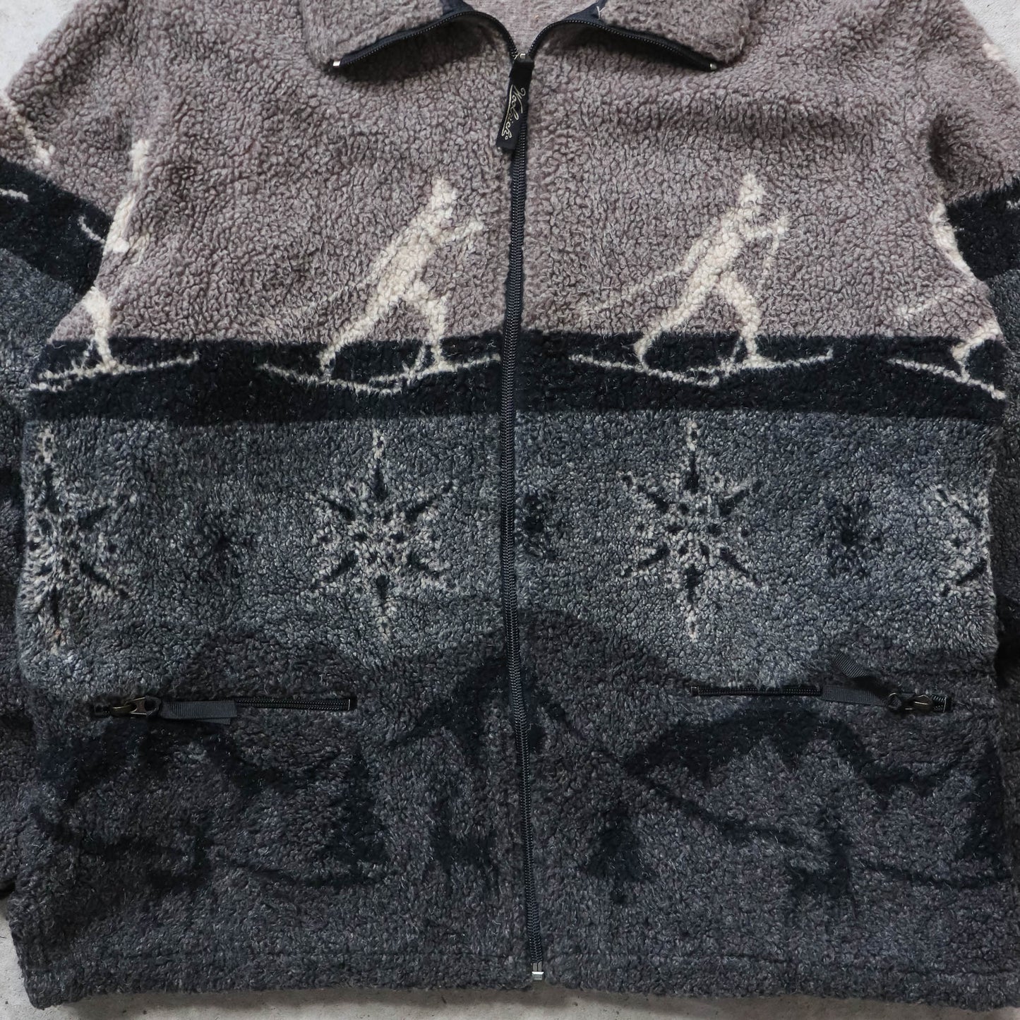 Woolrich Alpine Skier Sherpa Fleece Jacket – 90s (M)