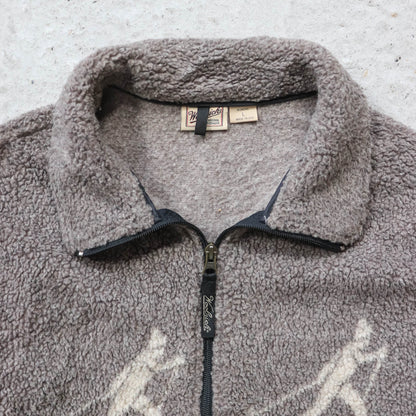 Woolrich Alpine Skier Sherpa Fleece Jacket – 90s (M)
