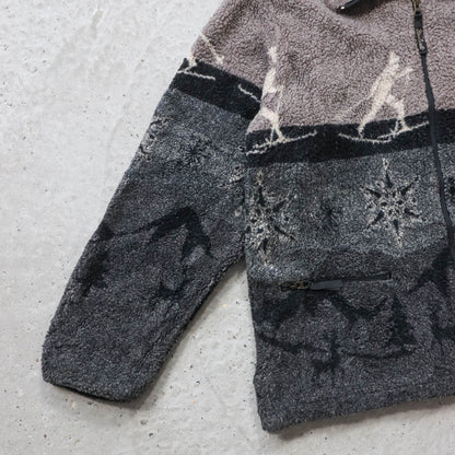 Woolrich Alpine Skier Sherpa Fleece Jacket – 90s (M)