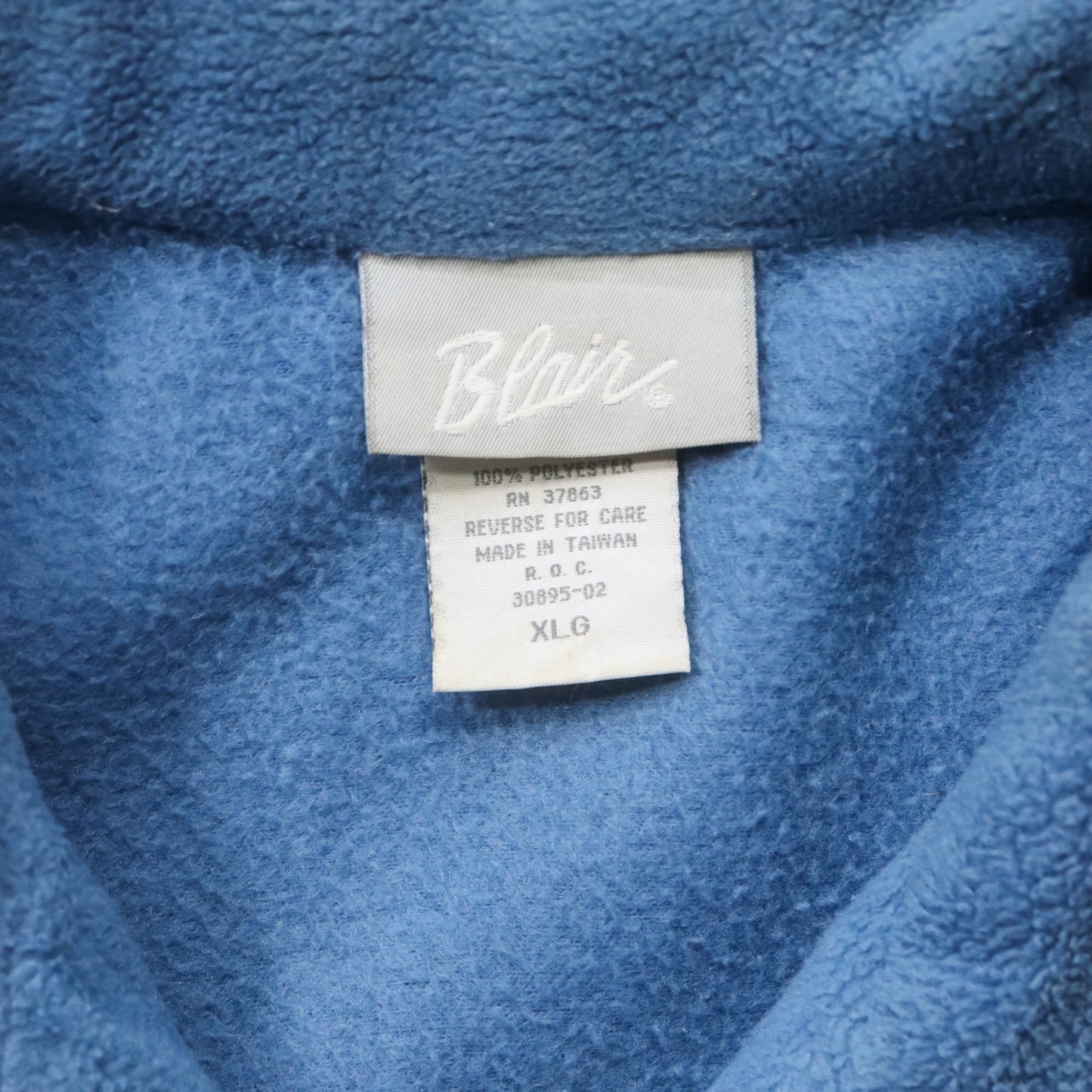 Blair Winter Horse Print Fleece Jacket - 90s (XL)