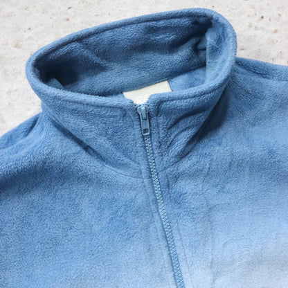 Blair Winter Horse Print Fleece Jacket - 90s (XL)