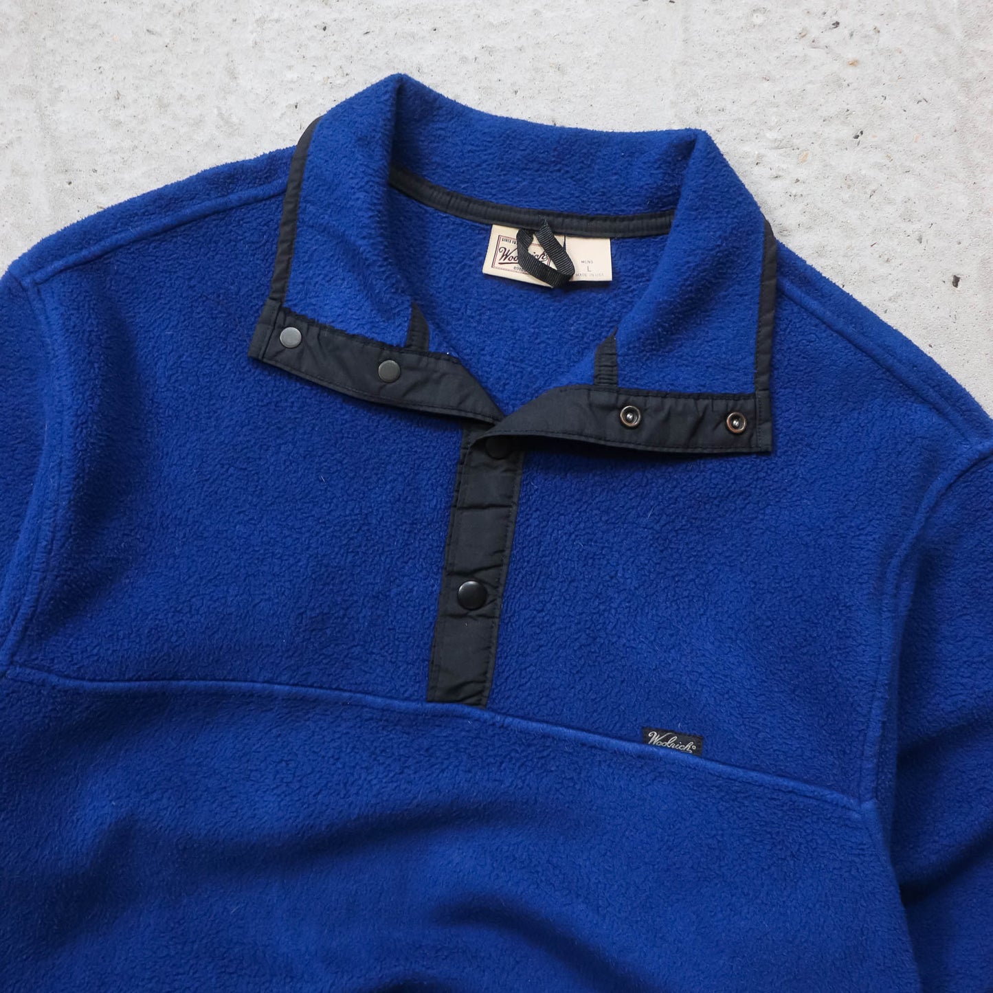 Woolrich Polartec 1/4 Snap Fleece Pullover - 90s (L)