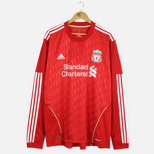 Liverpool 2010/11 Home Adidas Jersey - XL