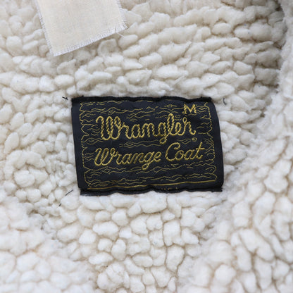 Vintage 70s Wrangler Denim Sherpa Wrange Coat - M