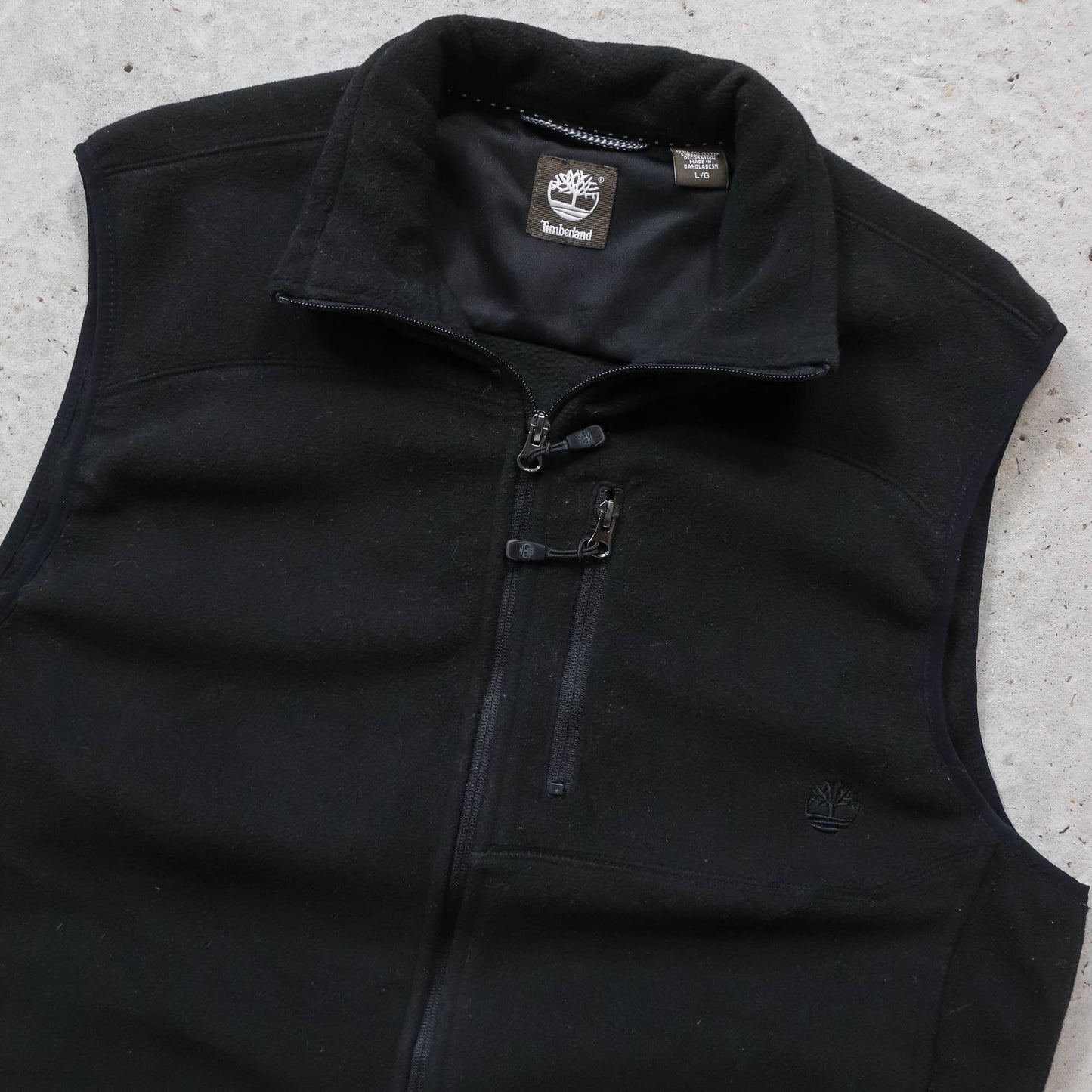 Timberland Fleece Utility Vest - 2000s (L)