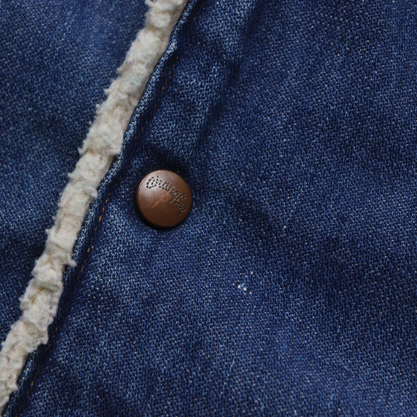 Vintage 70s Wrangler Denim Sherpa Wrange Coat - M