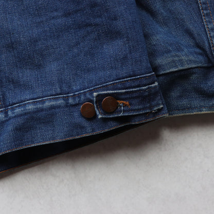 Vintage 70s Wrangler Denim Sherpa Wrange Coat - M