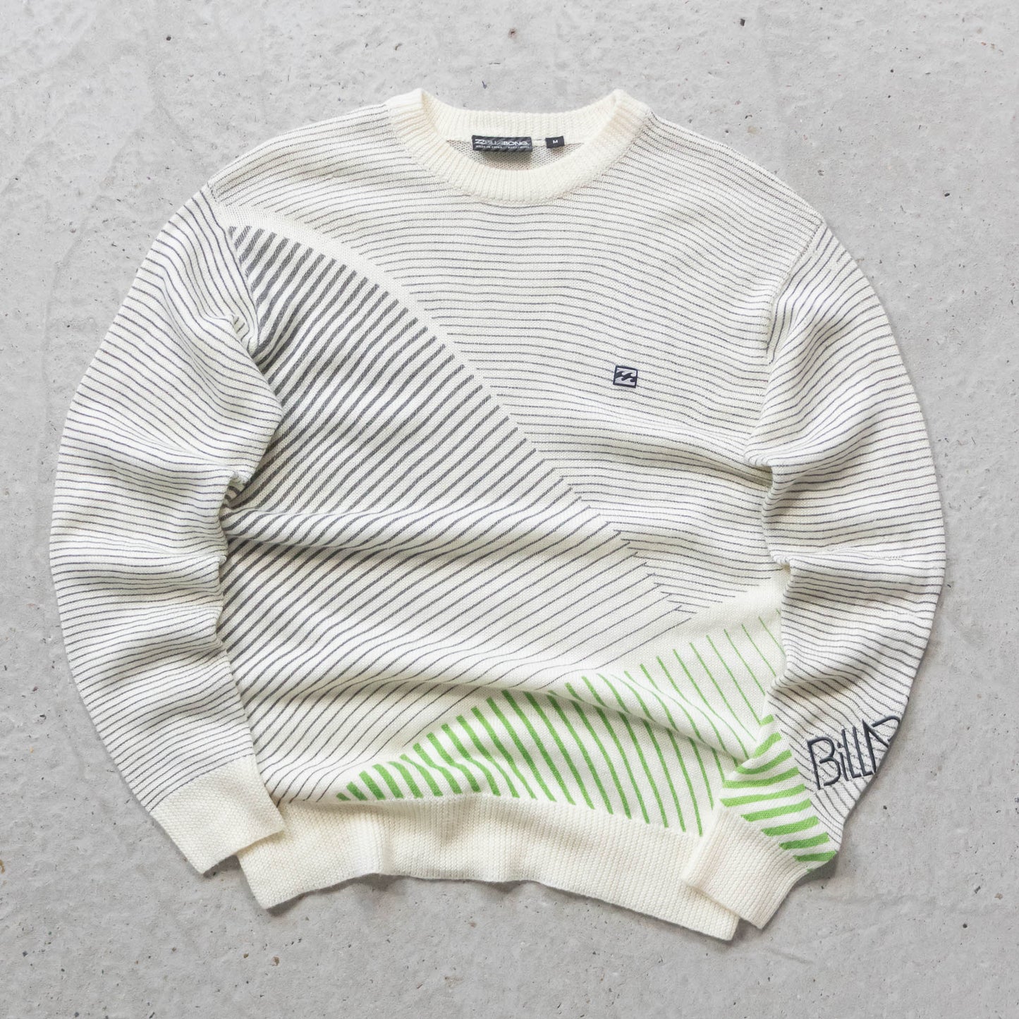 Billabong Embroidered Knit Sweater - 2000s (M)