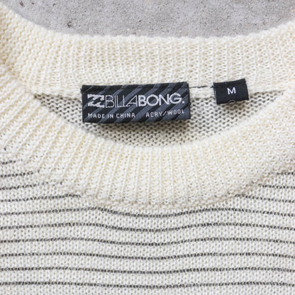 Billabong Embroidered Knit Sweater - 2000s (M)