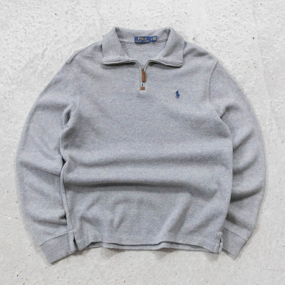 Polo Ralph Lauren 1/4 Zip Knit Sweater - 2000s (M)