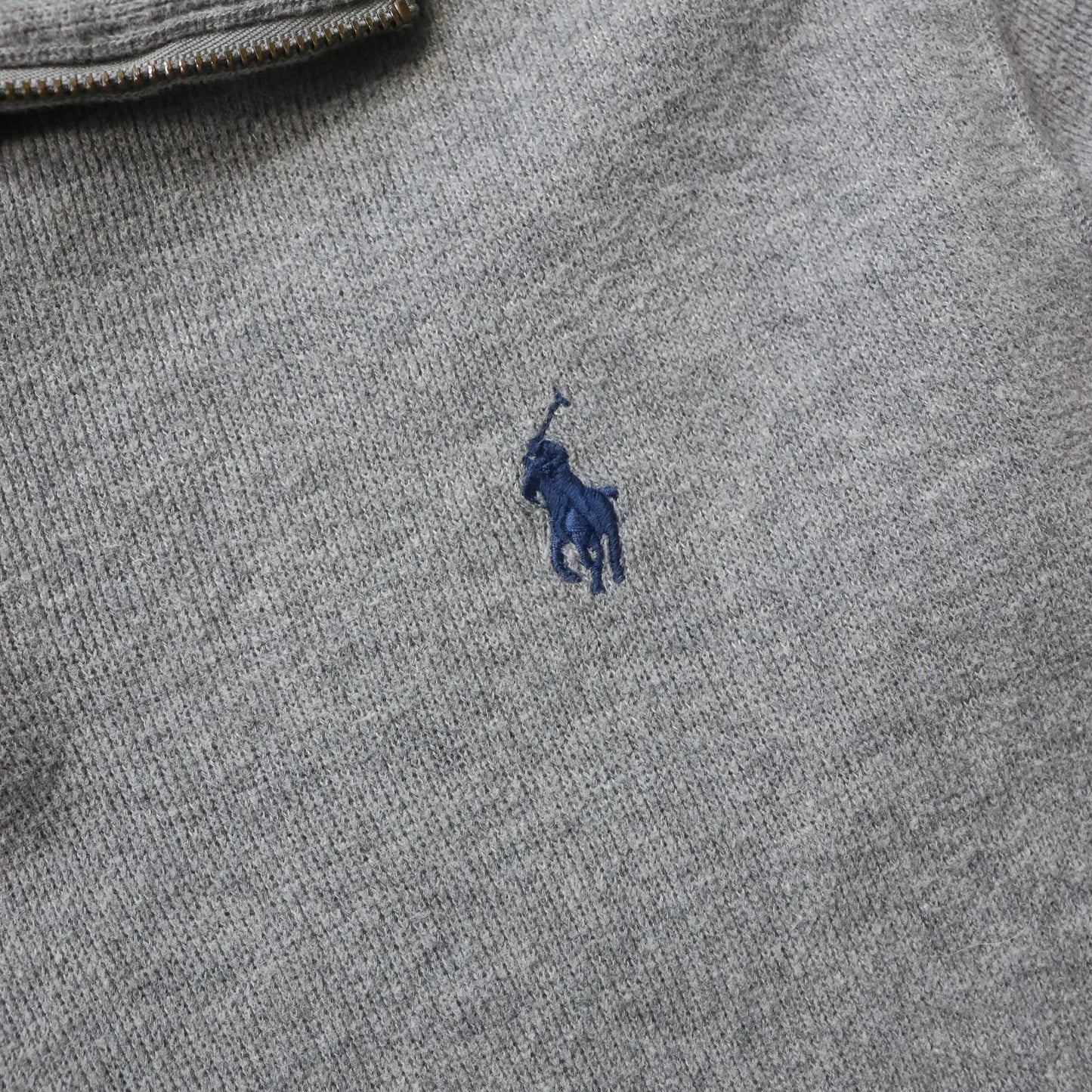 Polo Ralph Lauren 1/4 Zip Knit Sweater - 2000s (M)