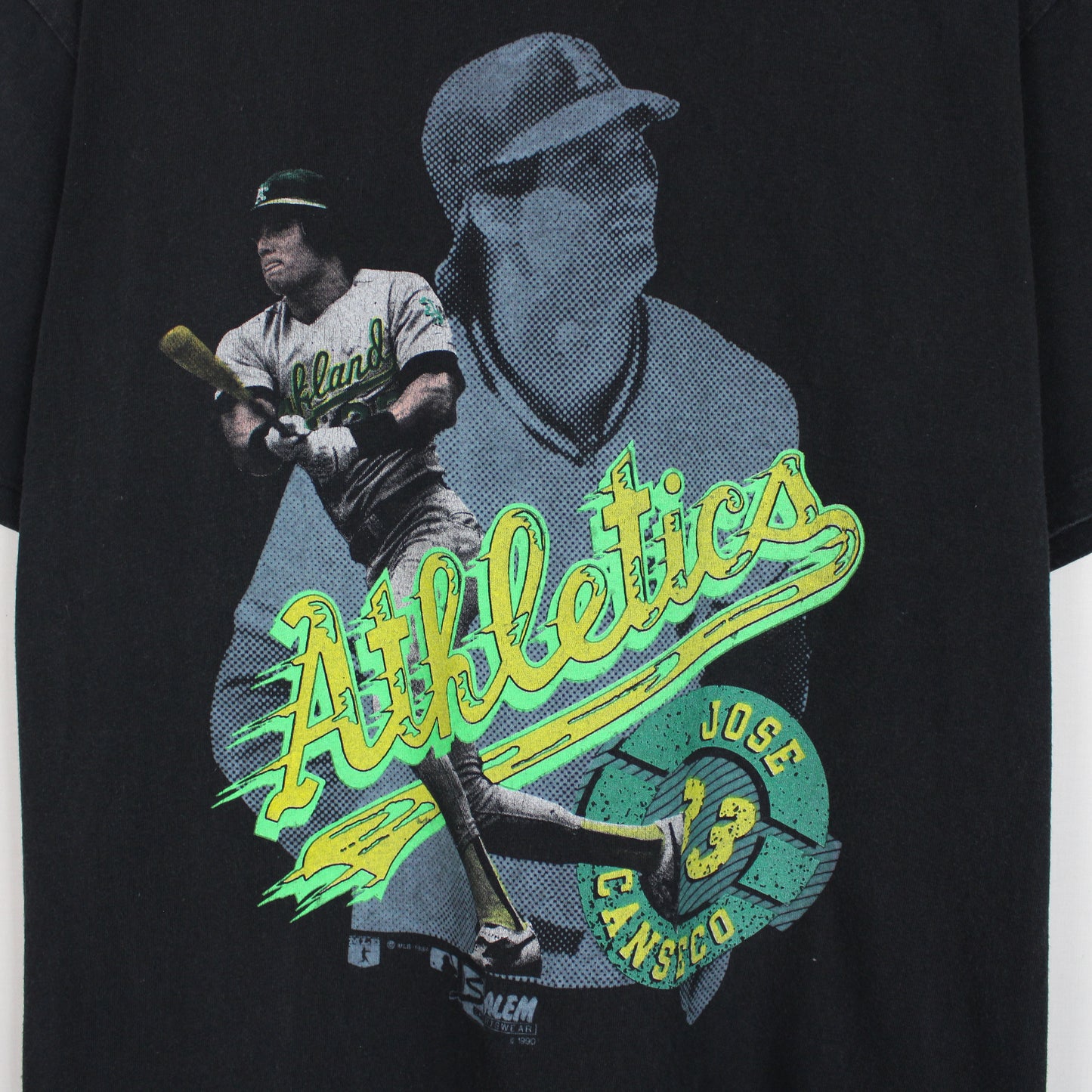 Vintage 1989 Jose Canseco Oakland A's MLB Tee - M