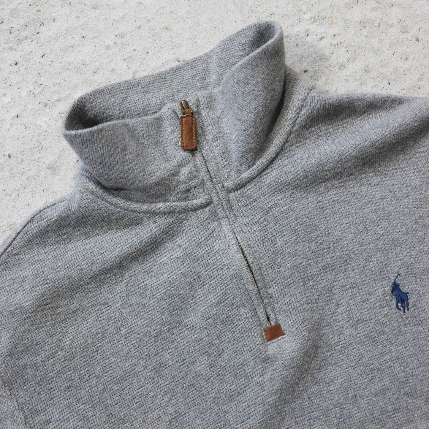 Polo Ralph Lauren 1/4 Zip Knit Sweater - 2000s (M)