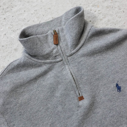 Polo Ralph Lauren 1/4 Zip Knit Sweater - 2000s (M)
