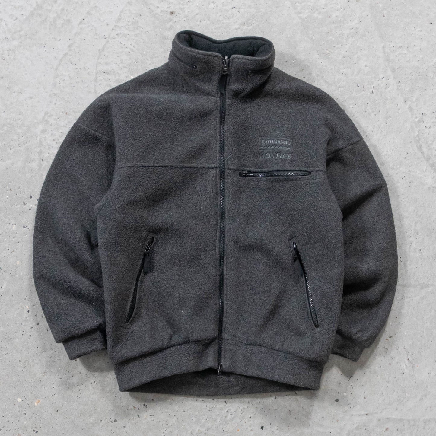 Kathmandu Polartec Quilted Fleece Jacket - 90s (S)
