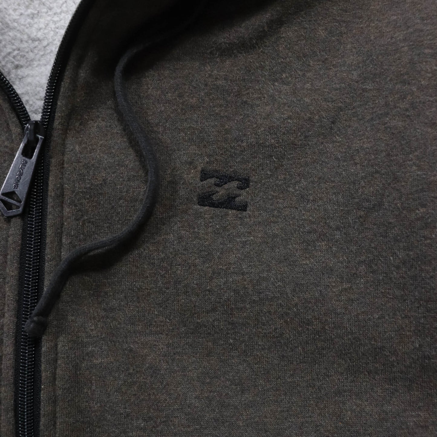 Billabong Embroidered Logo Zip-Up Hoodie - 2000s (M)