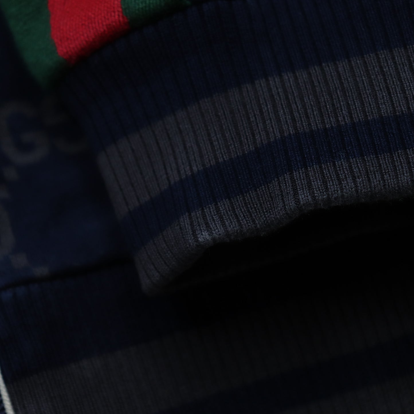 Gucci GG Monogram Cotton Jersey Track Jacket - L