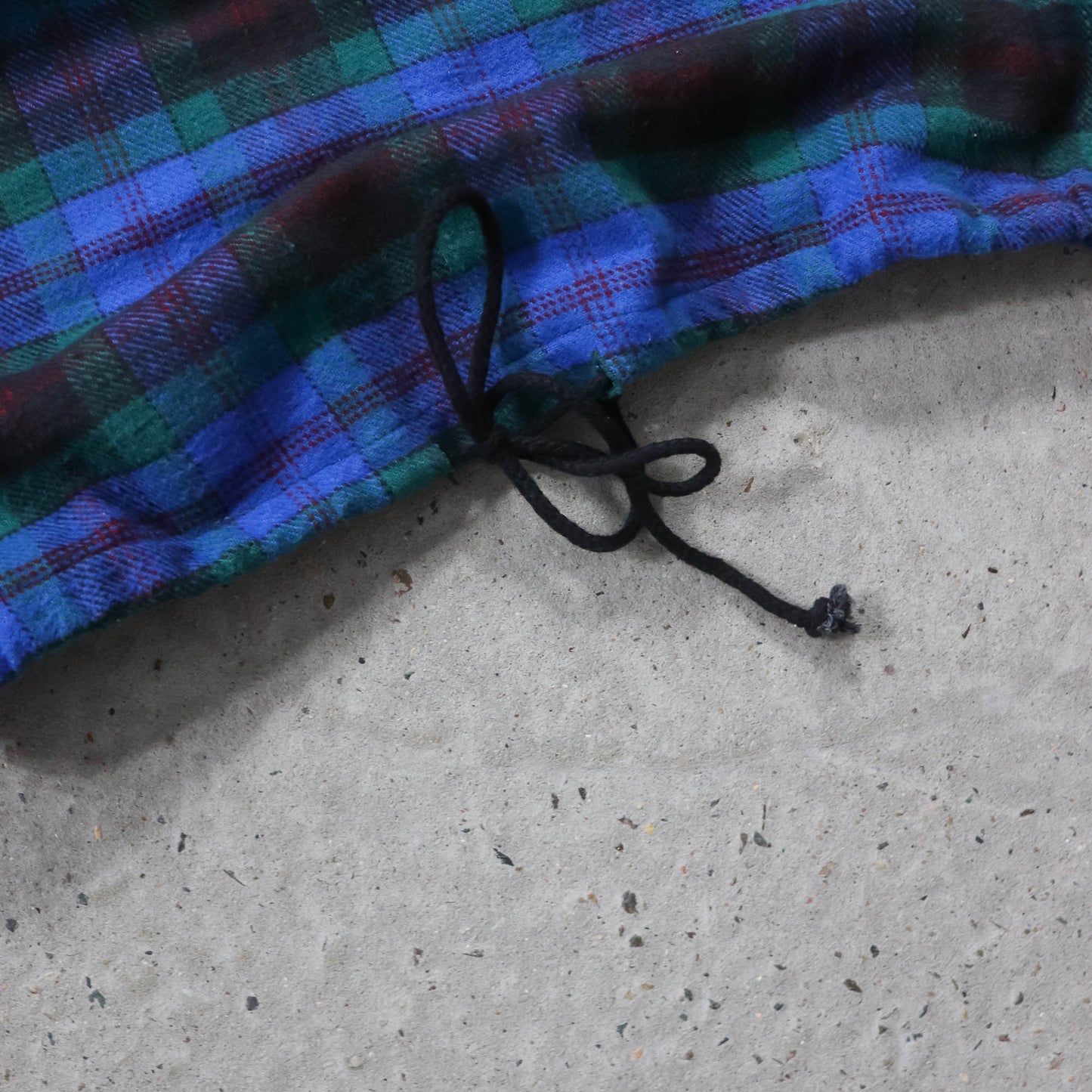 Hang Ten Hooded Flannel Pullover - 80s (L)