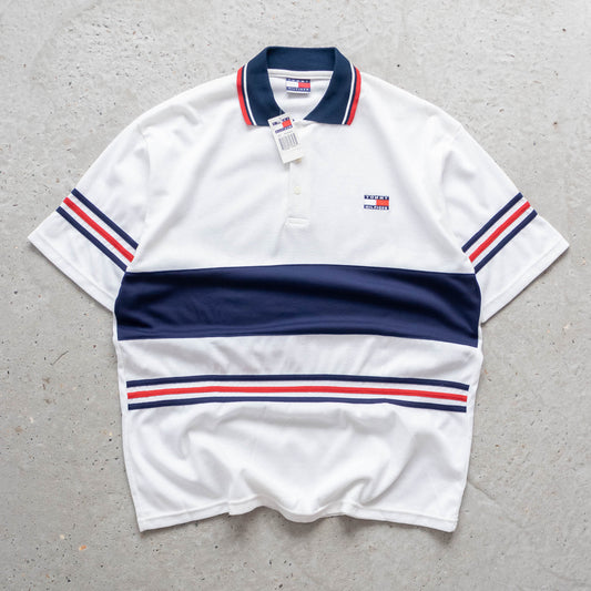 Tommy Hilfiger Mesh Polo Shirt – 90s (L)