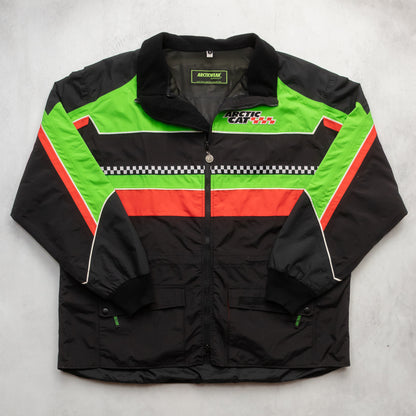 Vintage 90s Arctic Cat Snowmobile Racing Jacket - XXL