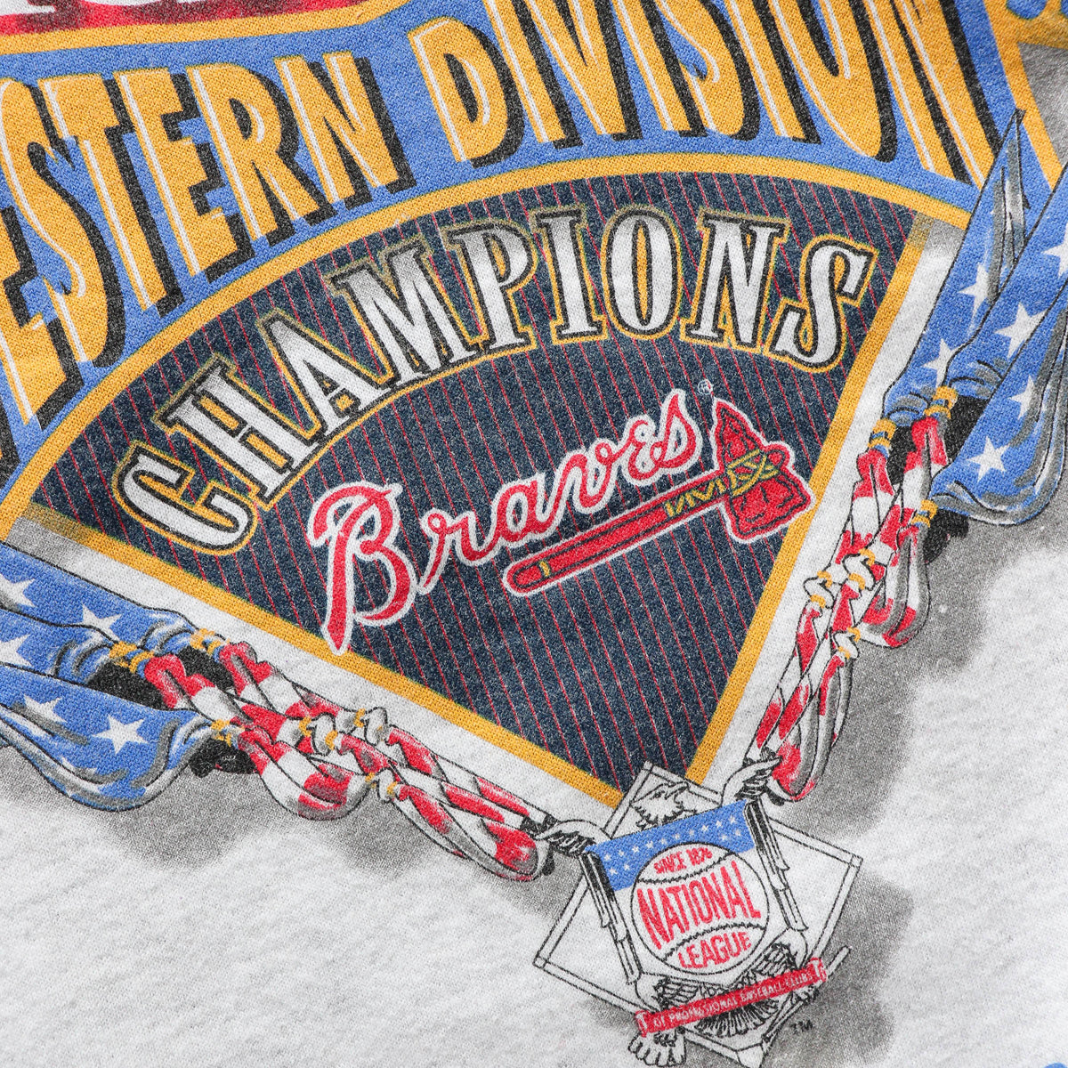Atlanta Braves MLB Division Champions Sweatshirt – 1993 (XL)