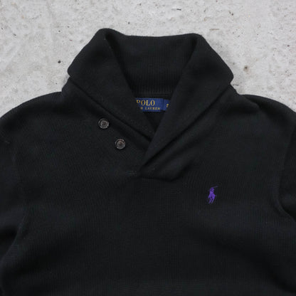Polo Ralph Lauren Shawl Collar Knit Sweater - 2000s (S)