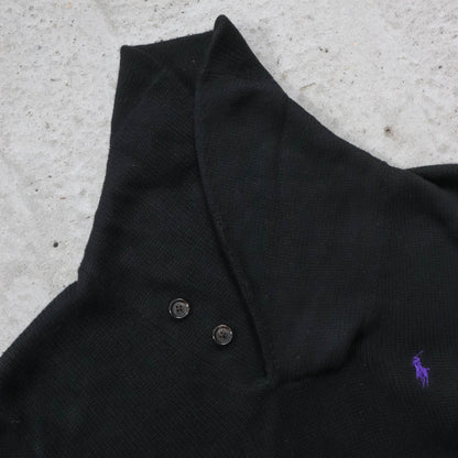 Polo Ralph Lauren Shawl Collar Knit Sweater - 2000s (S)