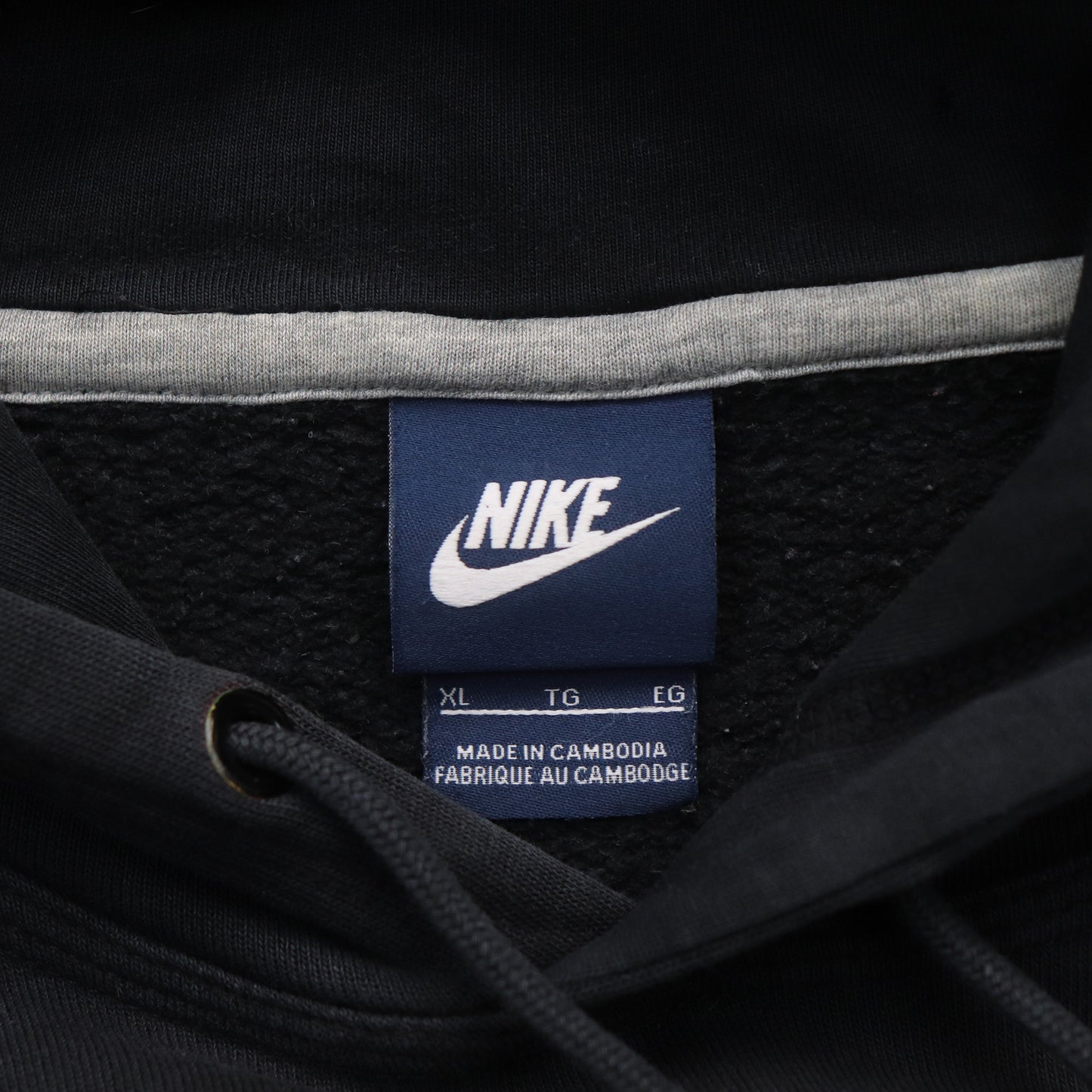 Vintage 2000s Nike Spellout Hoodie - XL