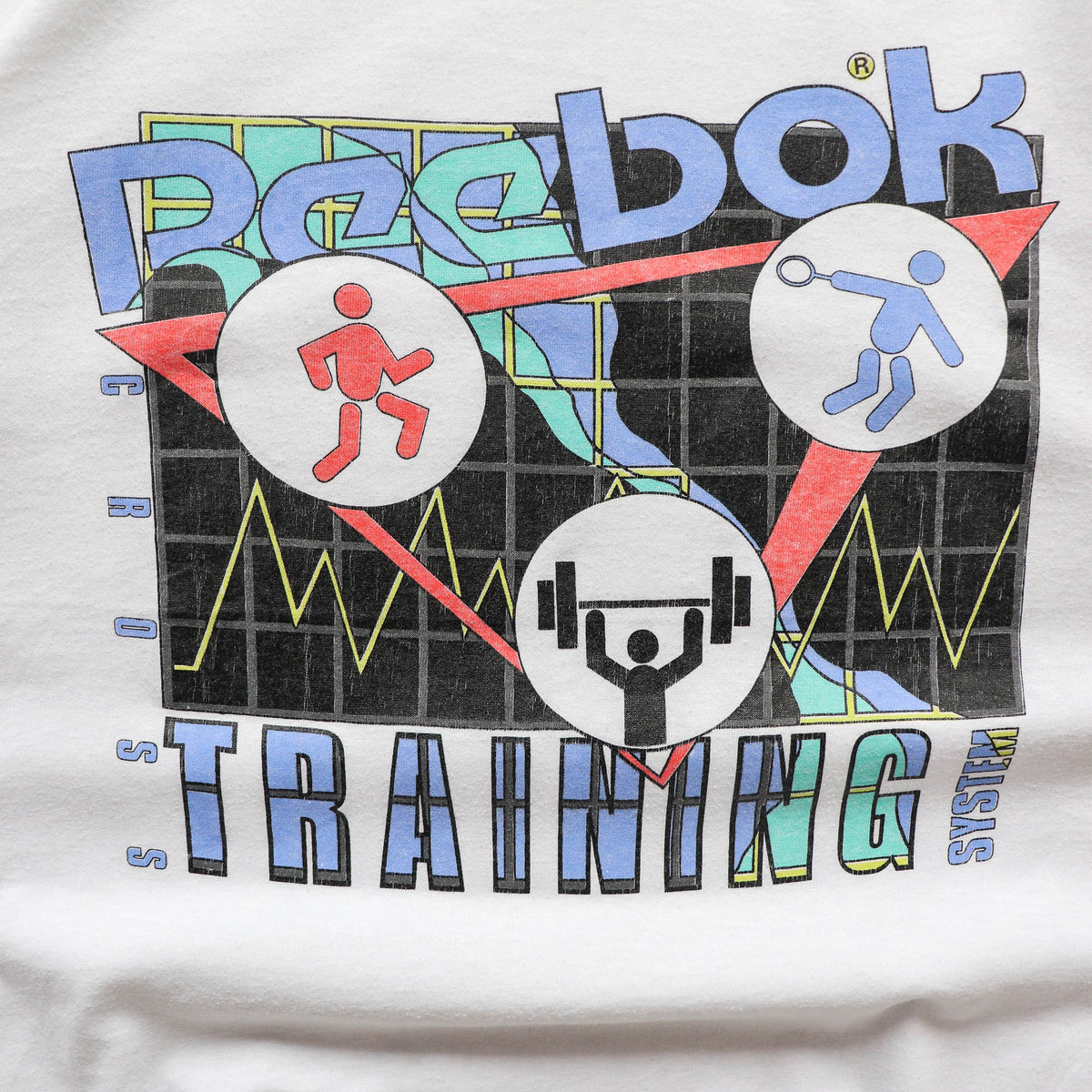 Reebok Cross Training Graphic Tee - 80s (L)