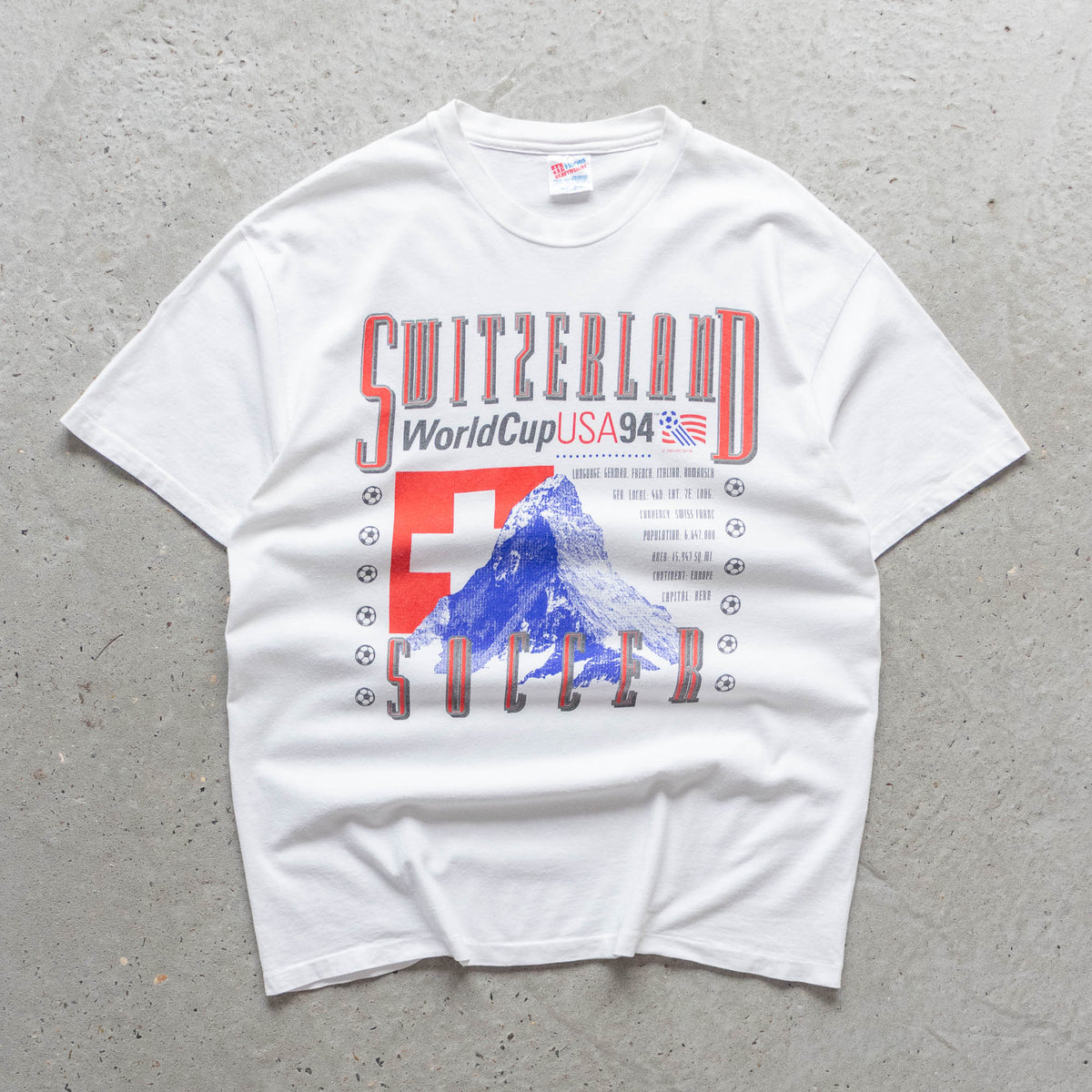Switzerland FIFA World Cup USA Tee – 1994 (XL)