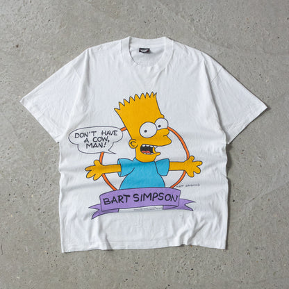Vintage 1990 The Simpsons Bart Simpson Tee - XL