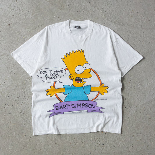 Vintage 1990 The Simpsons Bart Simpson Tee - XL