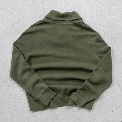 Polo Ralph Lauren Shawl Collar Elbow Patch Sweater - 2000s (L)