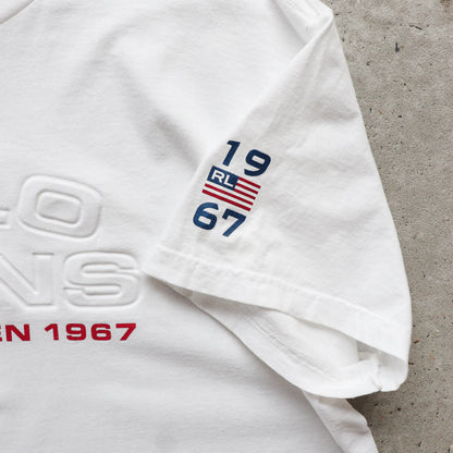 Polo Jeans Ralph Lauren Embossed Logo Tee – 90s (XL)