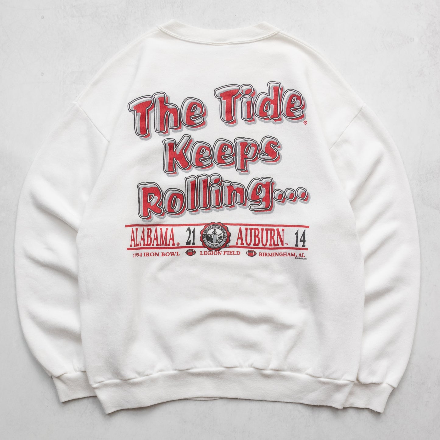 Vintage 1994 Alabama Crimson Tide NCAA Sweatshirt - L
