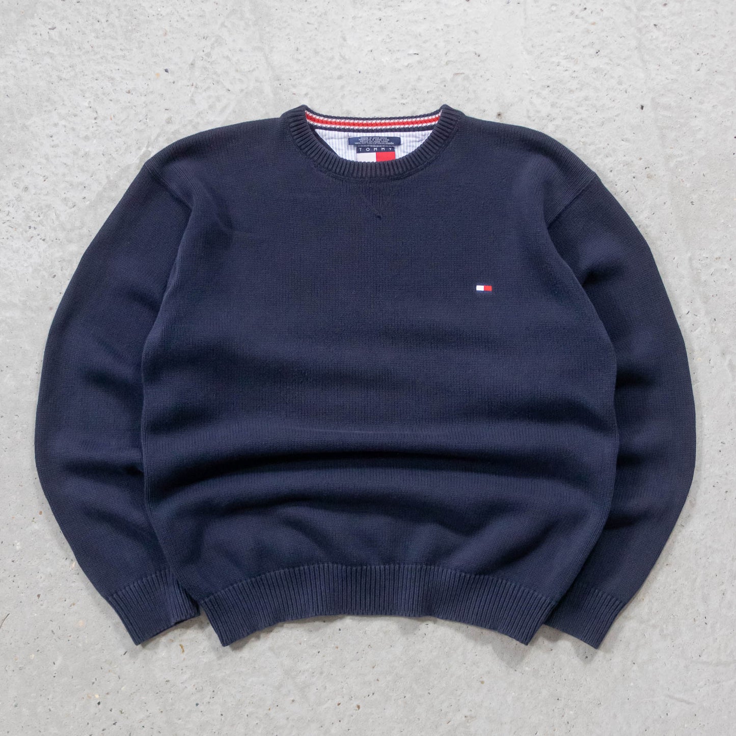 Tommy Hilfiger Heavy Knit Sweater - 90s (XL)