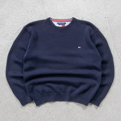 Tommy Hilfiger Heavy Knit Sweater - 90s (XL)