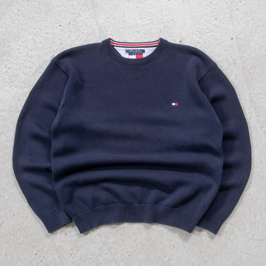 Tommy Hilfiger Heavy Knit Sweater - 90s (XL)