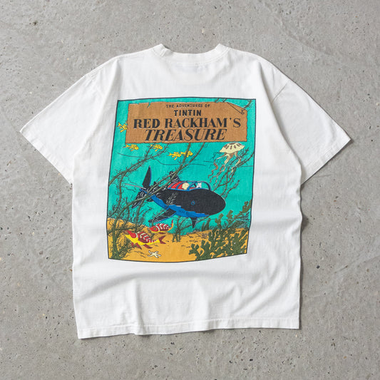 Vintage 90s Adventures of Tin Tin Tee - L - AL Vintage