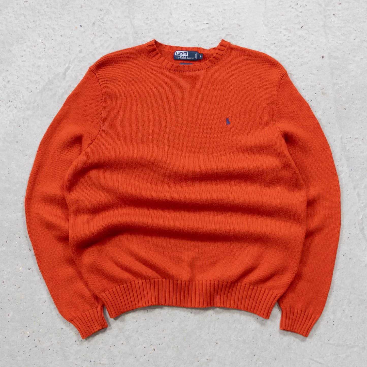 Polo Ralph Lauren Heavy Knit Sweater - 90s (L)