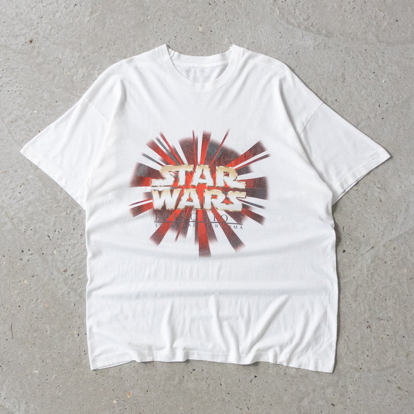 Vintage 90s Star Wars Phantom Menace Tee - XL