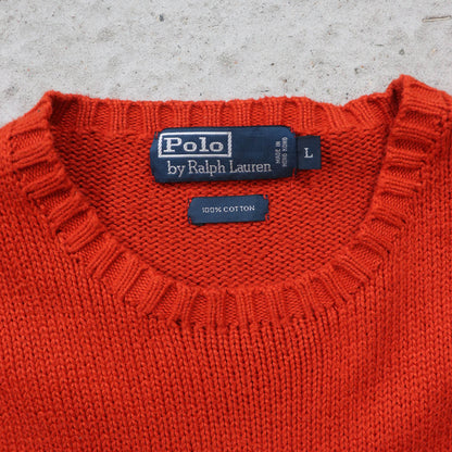 Polo Ralph Lauren Heavy Knit Sweater - 90s (L)