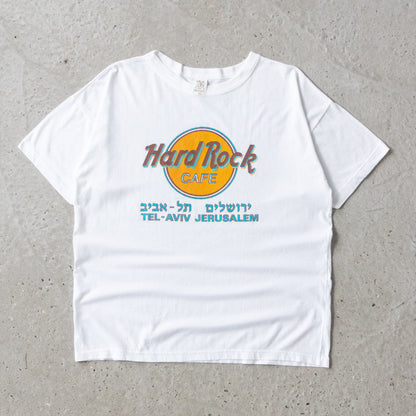 Vintage 90s Hard Rock Cafe Jerusalem Tee - XL