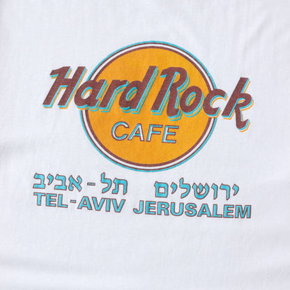 Vintage 90s Hard Rock Cafe Jerusalem Tee - XL