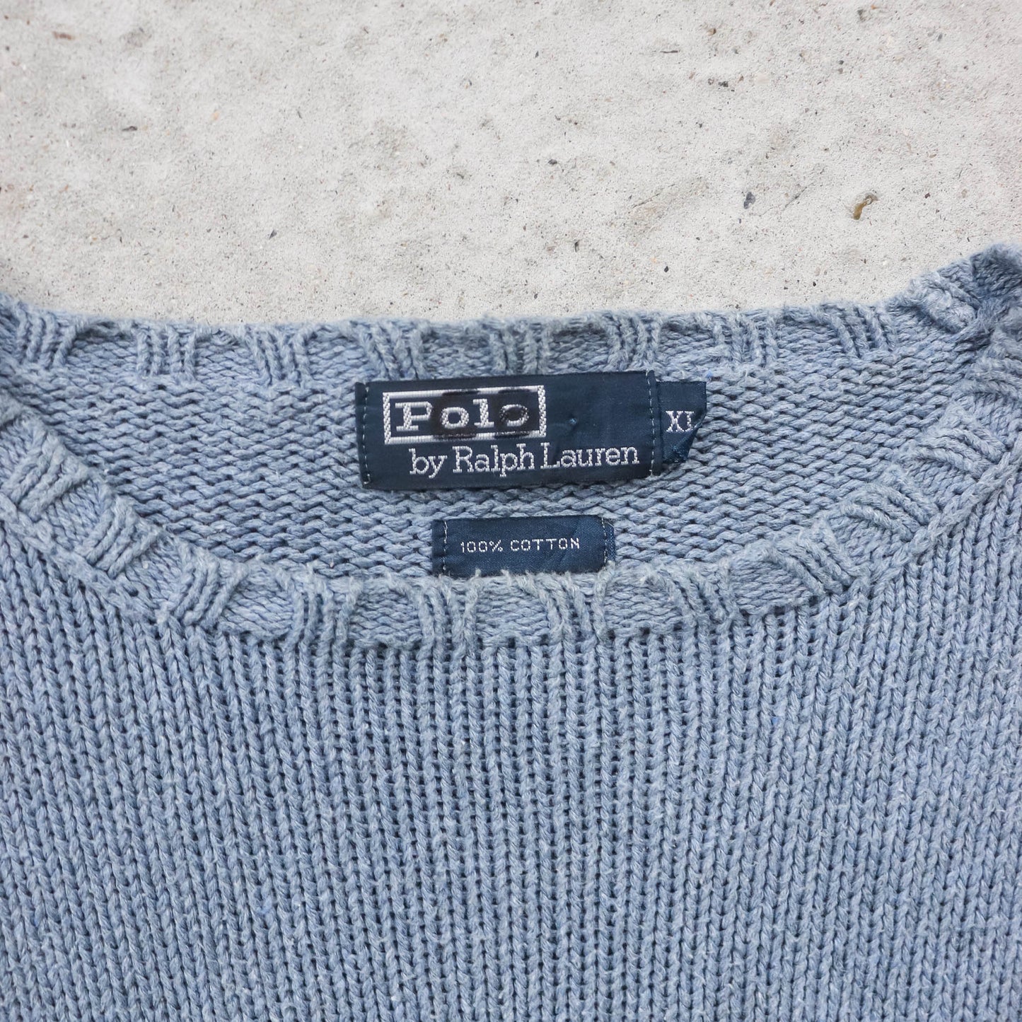 Polo Ralph Lauren Heavy Knit Sweater - 90s (XL)