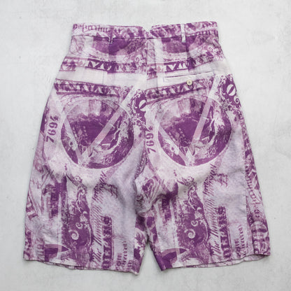 Acne Studios Karma Currency Illuminati Shorts - 34