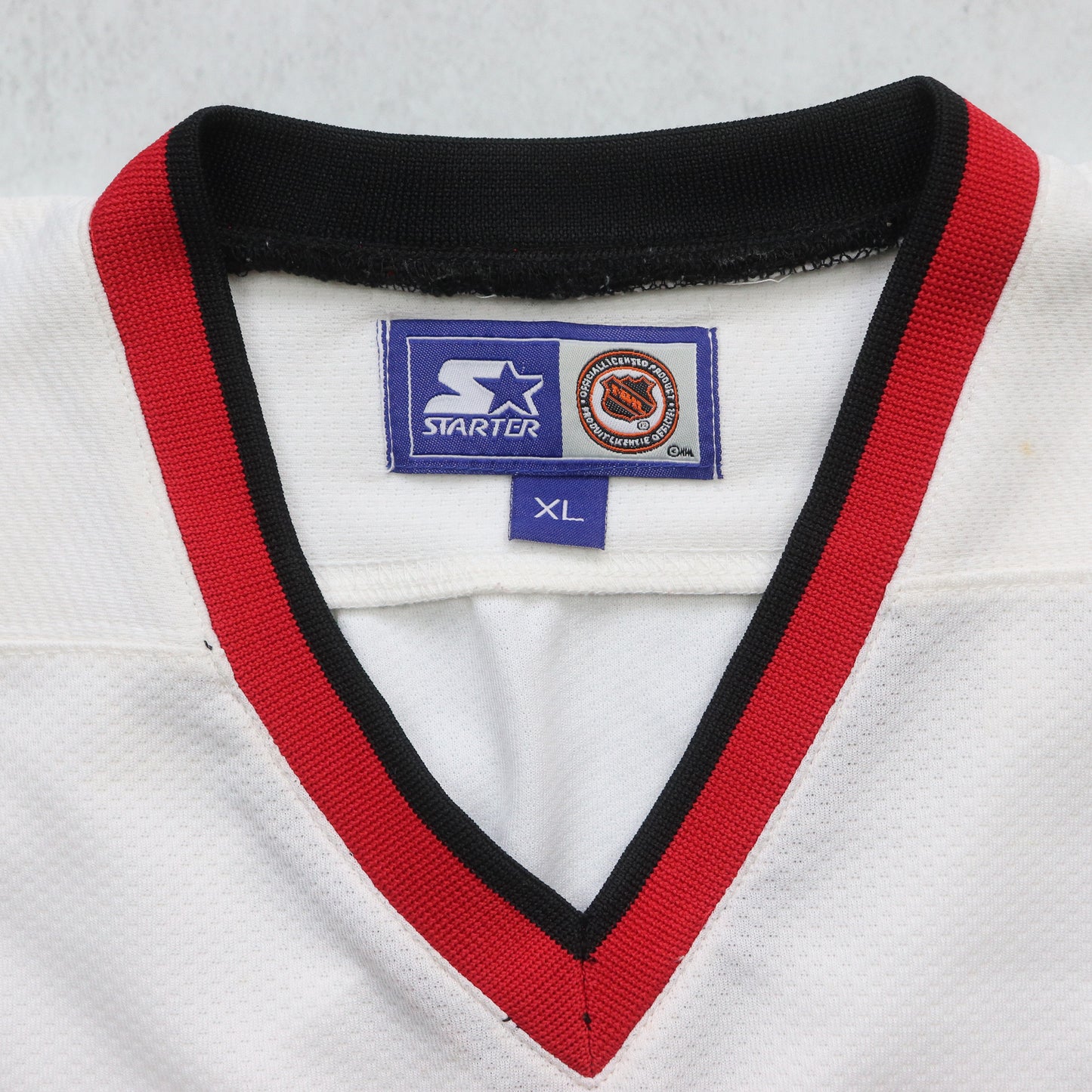 Vintage 90s Chicago Blackhawks NHL Starter Jersey - XL