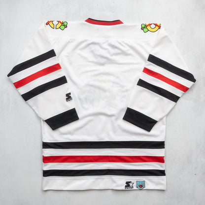 Vintage 90s Chicago Blackhawks NHL Starter Jersey - XL