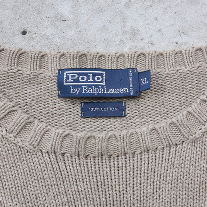 Polo Ralph Lauren Heavy Knit Sweater - 90s (XL)