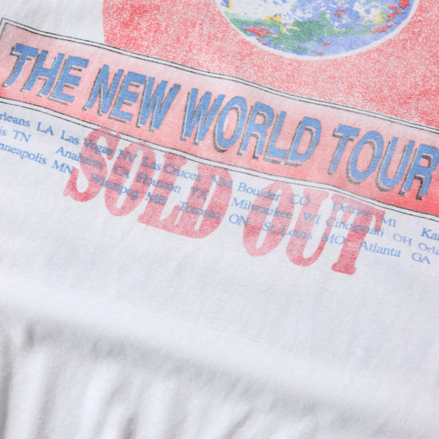 Vintage 1993 Paul McCartney New World Tour Tee - XL